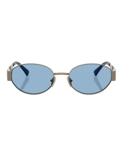 Vogue Eyewear  Metal Sunglasses in Beige