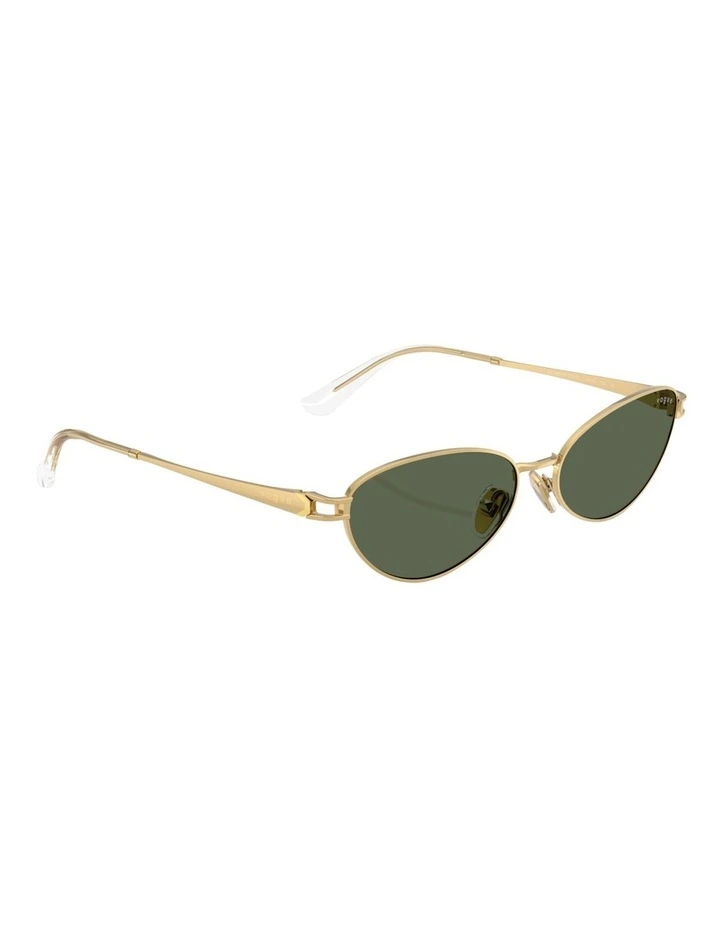 Vogue Eyewear  Metal Sunglasses in Gold image 5
