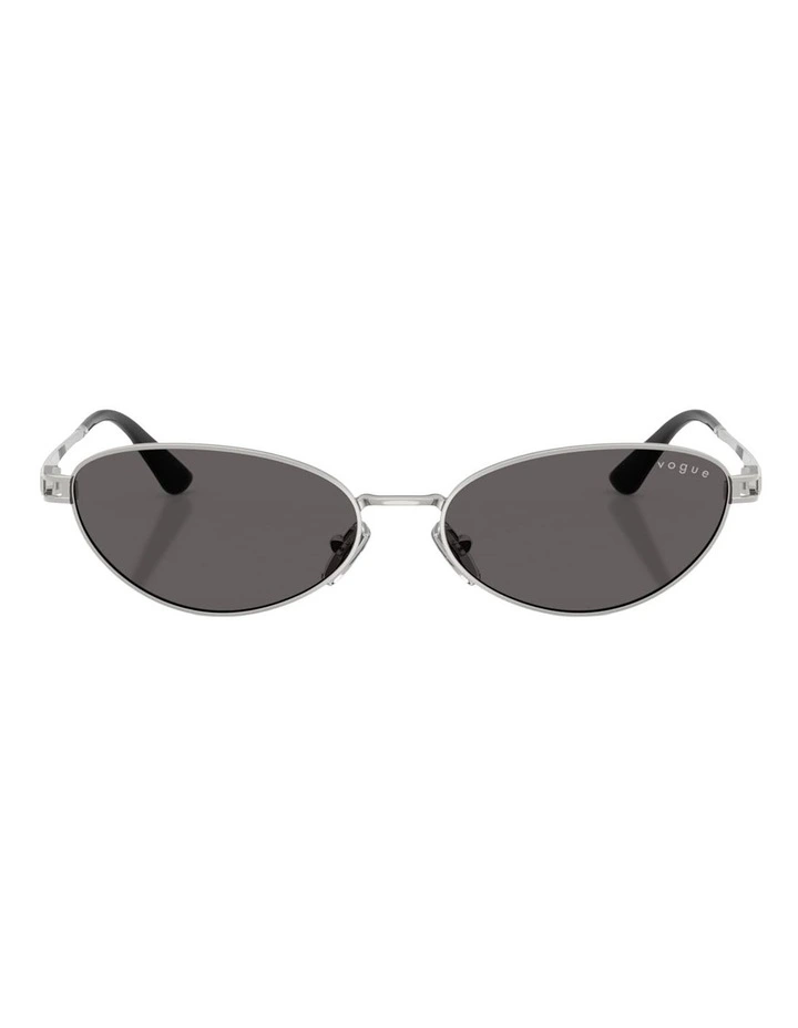 Vogue Eyewear Metal Sunglasses in Silver image 1