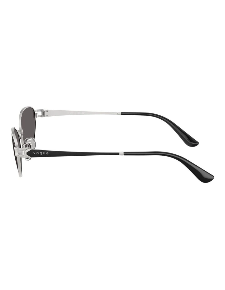 Vogue Eyewear Metal Sunglasses in Silver image 2