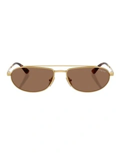 Vogue Eyewear  Metal Sunglasses in Gold