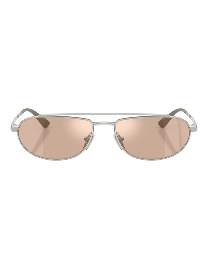Vogue Eyewear Metal Sunglasses in Silver image 1