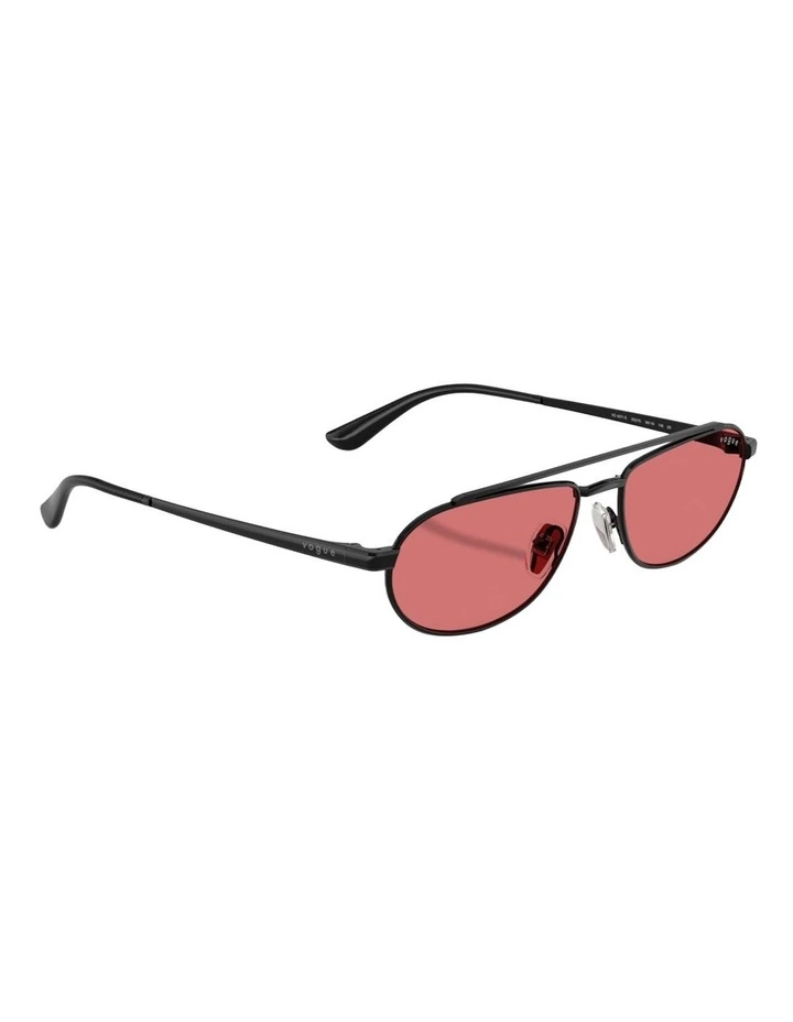 Vogue Eyewear Metal Sunglasses in Black image 5