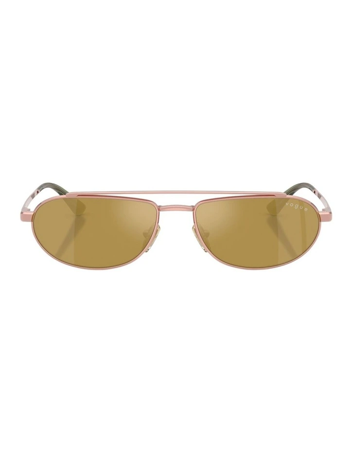 Vogue Eyewear Metal Sunglasses in Pink image 1