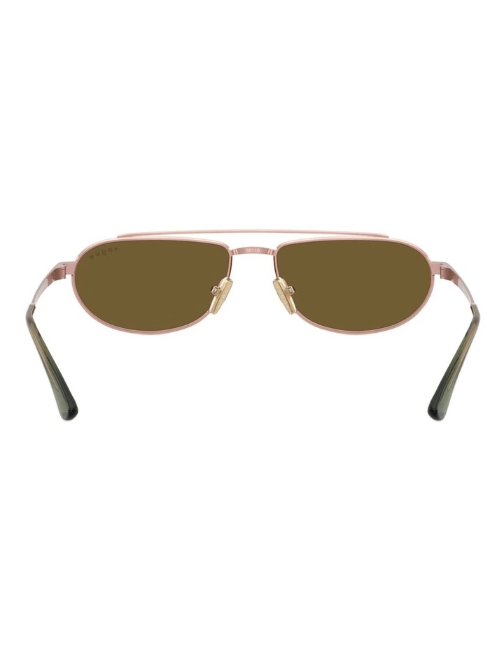 Vogue Eyewear Metal Sunglasses in Pink image 3