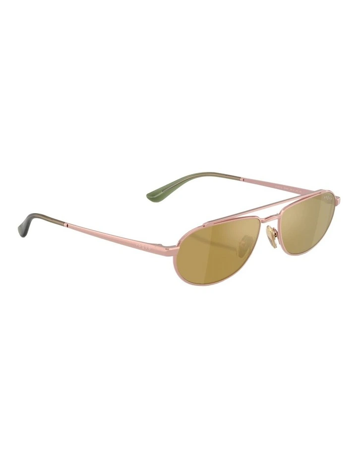 Vogue Eyewear Metal Sunglasses in Pink image 5