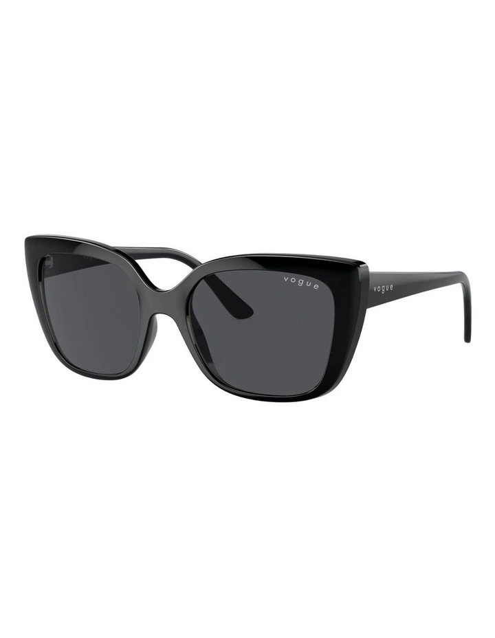 Vogue Eyewear VO5337S Injected Sunglasses in Black image 1