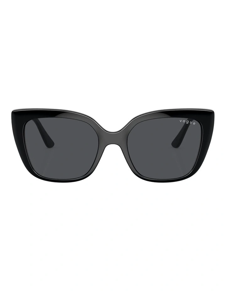 Vogue Eyewear VO5337S Injected Sunglasses in Black image 2