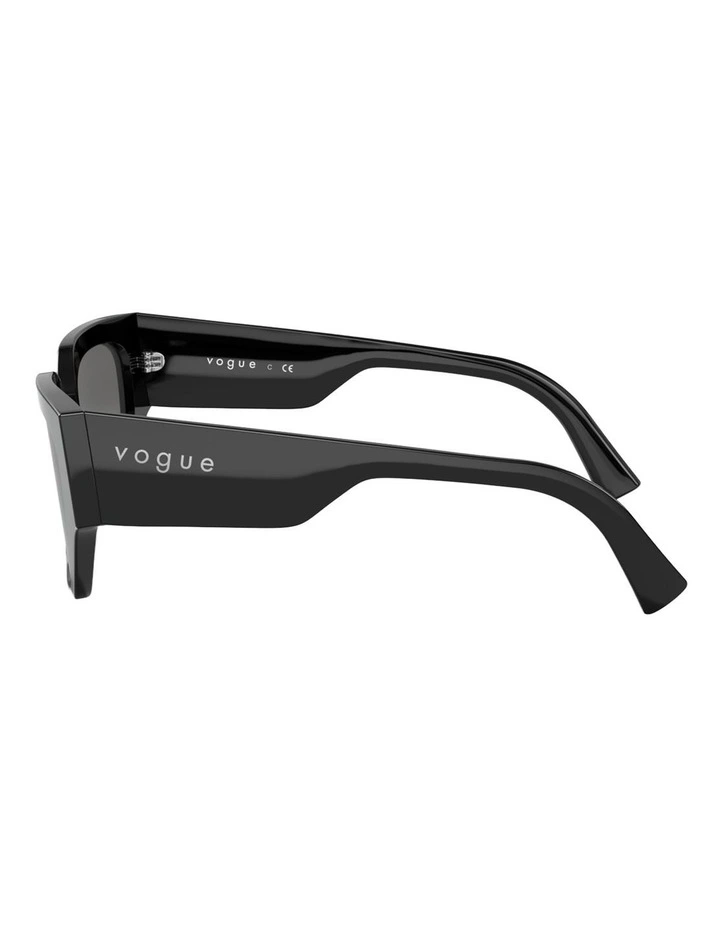 Vogue Eyewear VO5409S Acetate Sunglasses in Black image 2