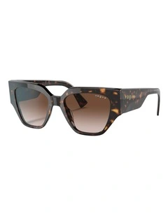 Vogue Eyewear VO5409S Acetate Sunglasses in Brown