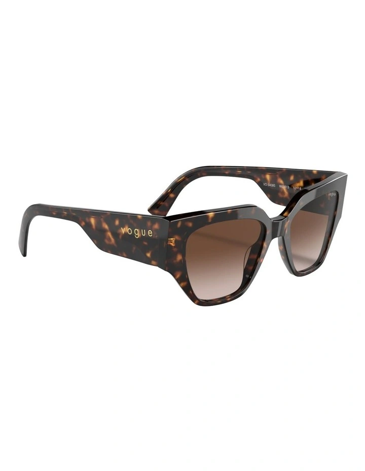 Vogue Eyewear VO5409S Acetate Sunglasses in Brown image 5