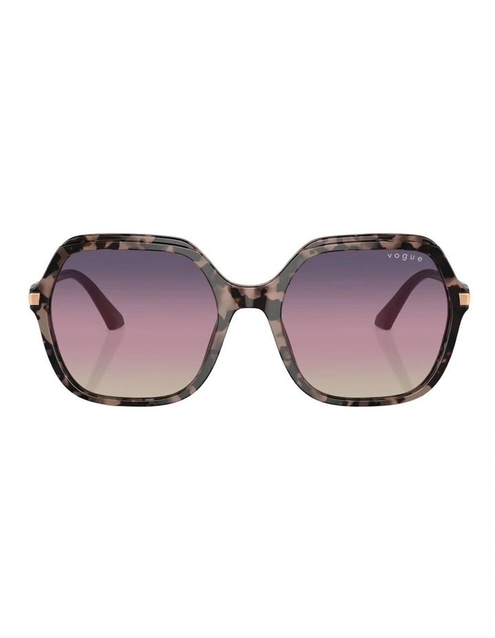 Vogue Eyewear  Acetate Sunglasses in Tortoise image 2