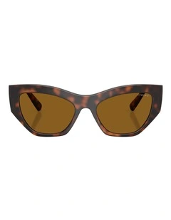Vogue Eyewear  Nylon Polarised Sunglasses in Brown