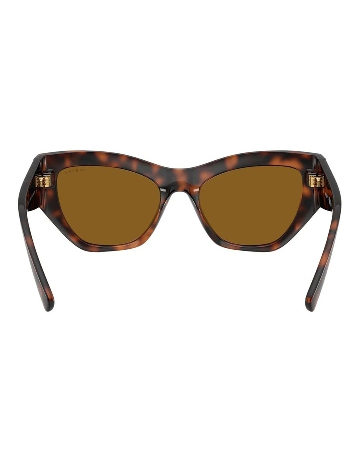 Vogue Eyewear Nylon Polarised Sunglasses in Brown image 2