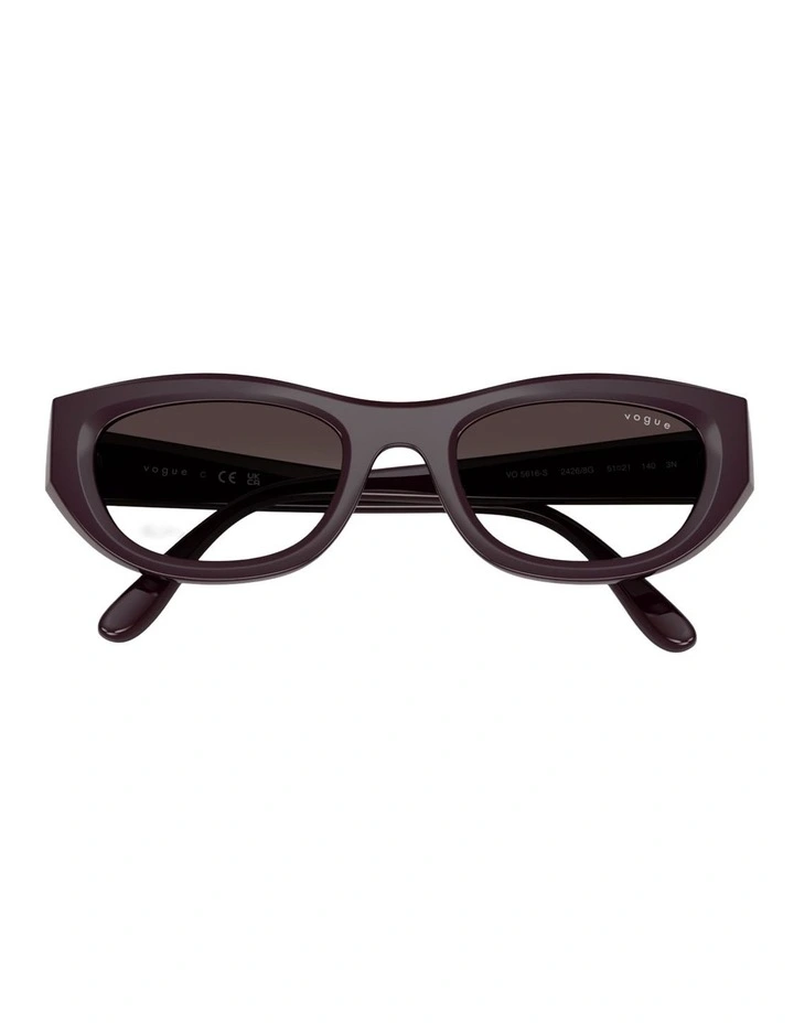 Vogue Eyewear Nylon Sunglasses in Red image 4