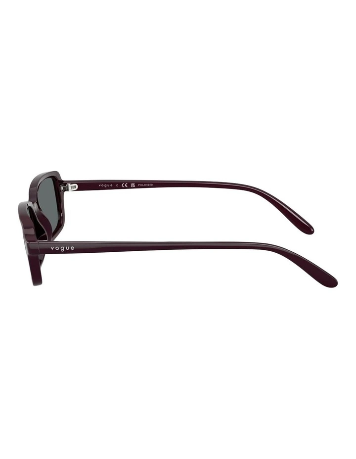 Vogue Eyewear Nylon Polarised Sunglasses in Red image 3