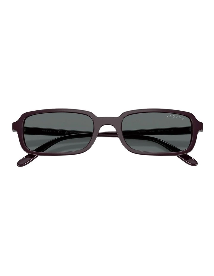 Vogue Eyewear Nylon Polarised Sunglasses in Red image 4