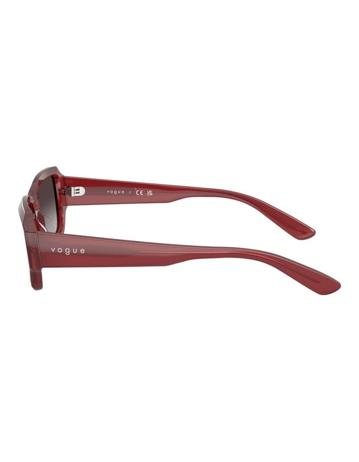Vogue Eyewear  Acetate Sunglasses in Violet image 3