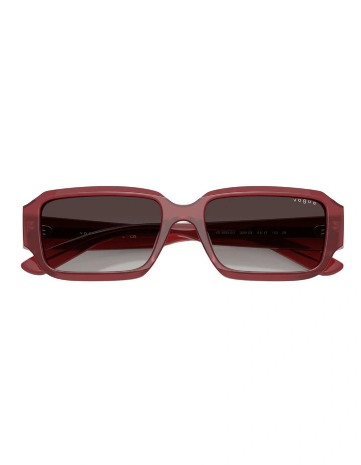 Vogue Eyewear  Acetate Sunglasses in Violet image 4