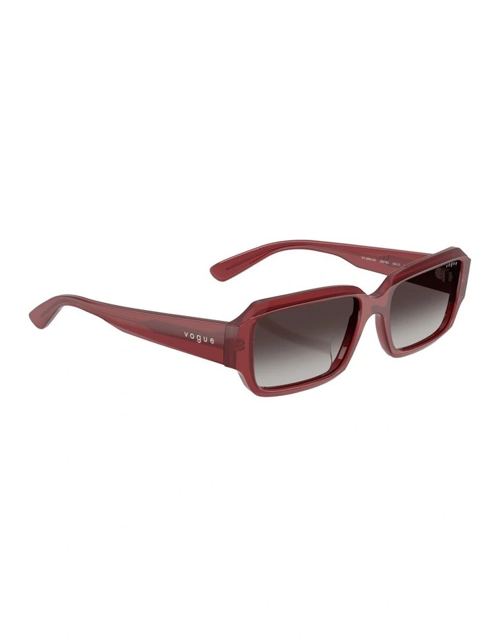 Vogue Eyewear  Acetate Sunglasses in Violet image 5