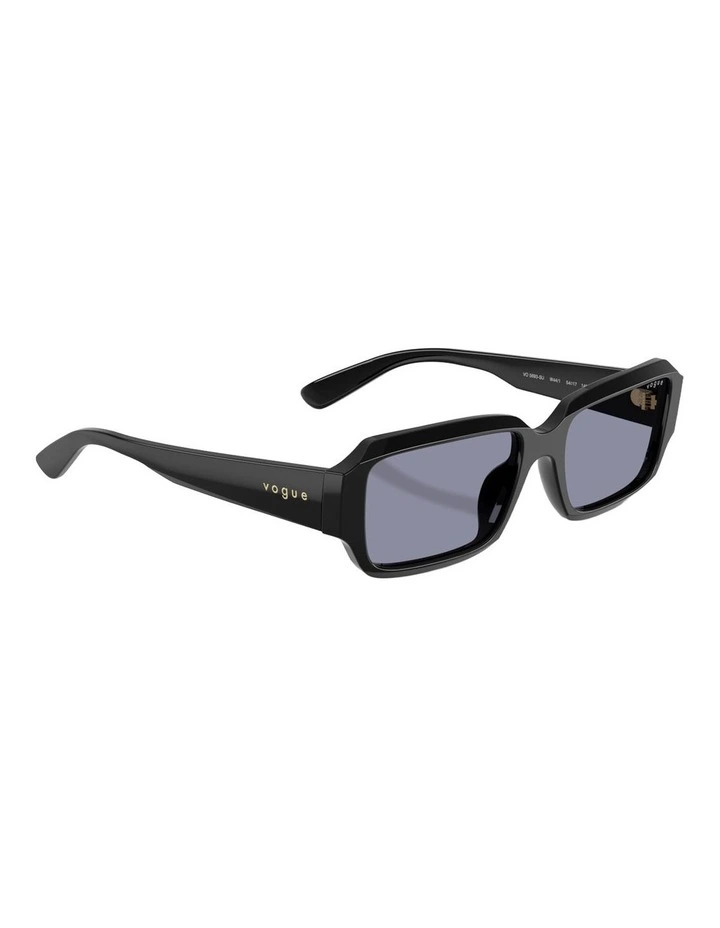 Vogue Eyewear  Acetate Sunglasses in Black image 4