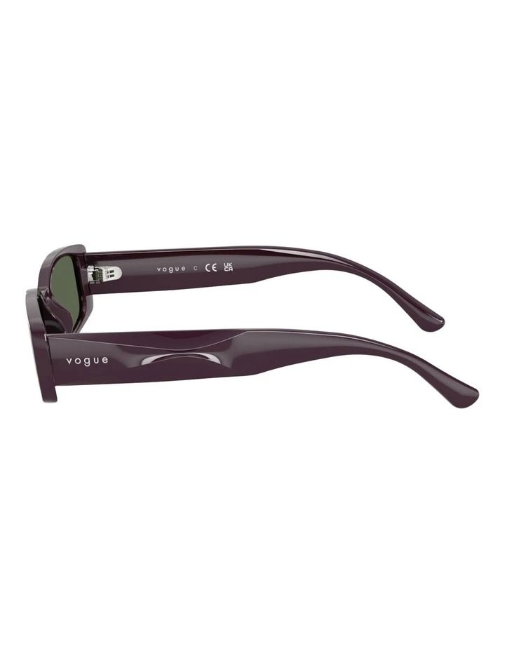 Vogue Eyewear Propionate Sunglasses in Violet image 3