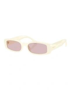 Vogue Eyewear  Propionate Sunglasses in White