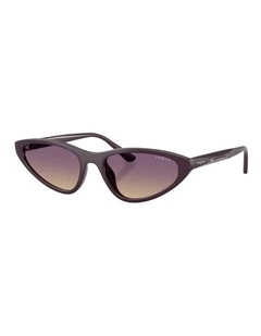 Vogue Eyewear  Propionate Sunglasses in Violet