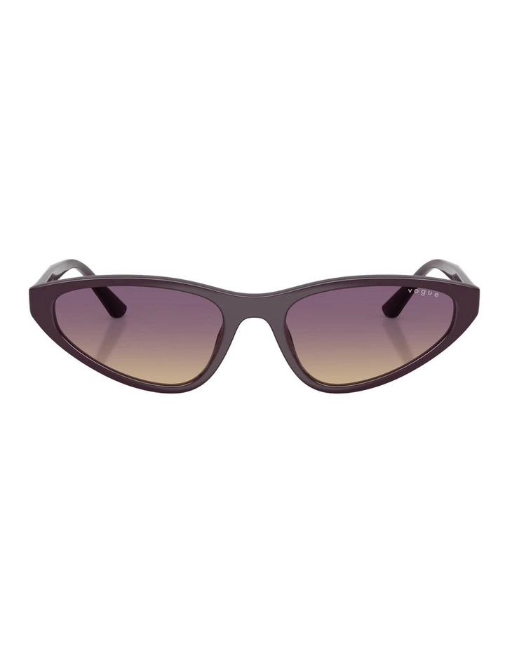 Vogue Eyewear Propionate Sunglasses in Violet image 2