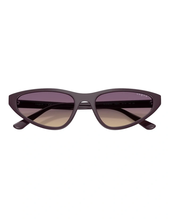 Vogue Eyewear Propionate Sunglasses in Violet image 4