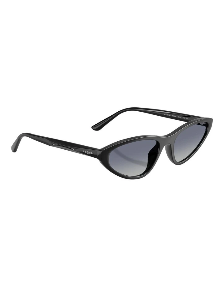 Vogue Eyewear Propionate Sunglasses in Black image 4