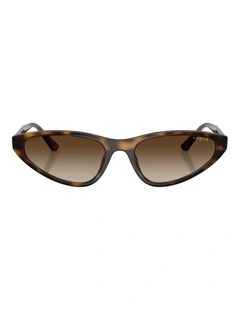 Vogue Eyewear  Propionate Sunglasses in Brown