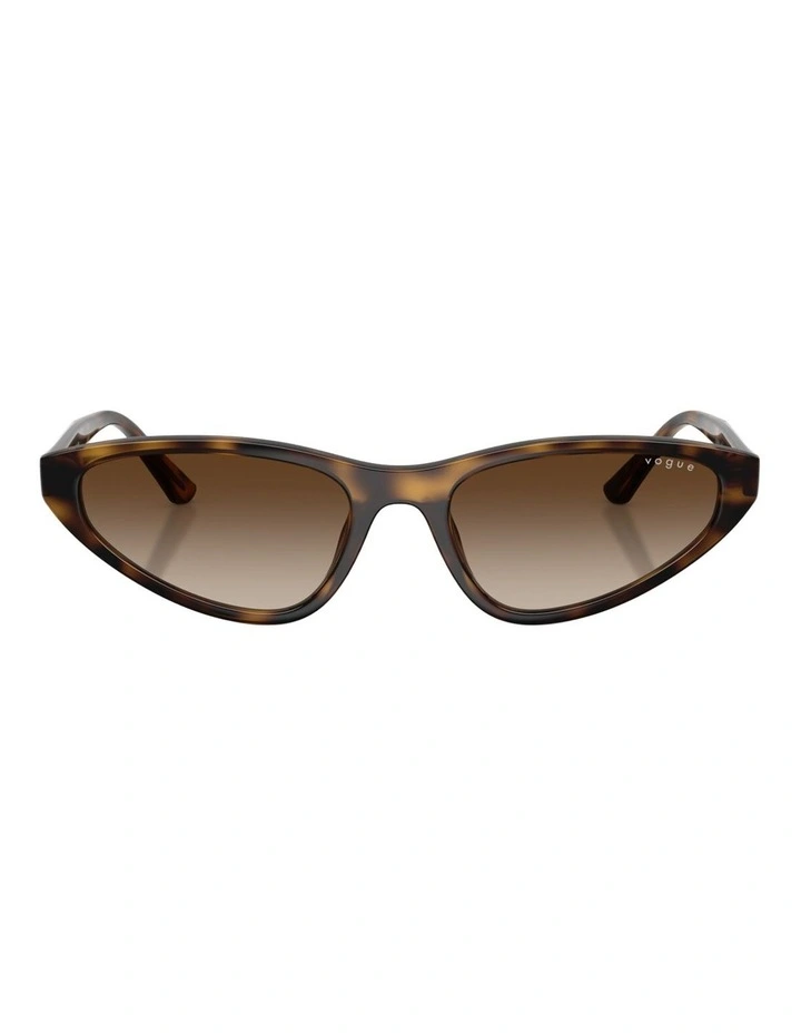 Vogue Eyewear Propionate Sunglasses in Brown image 1