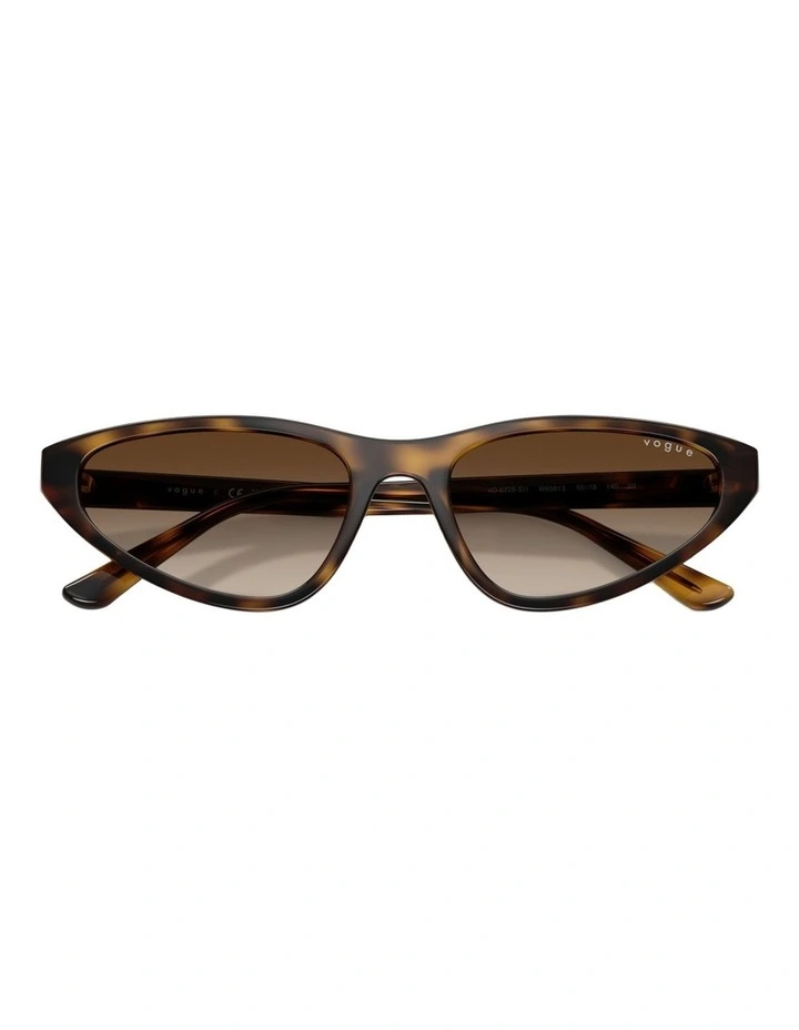 Vogue Eyewear Propionate Sunglasses in Brown image 3