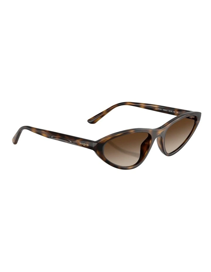 Vogue Eyewear Propionate Sunglasses in Brown image 4