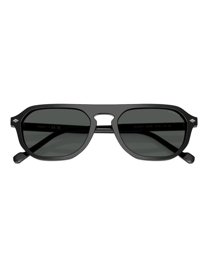 Vogue Eyewear Acetate Sunglasses in Black image 4