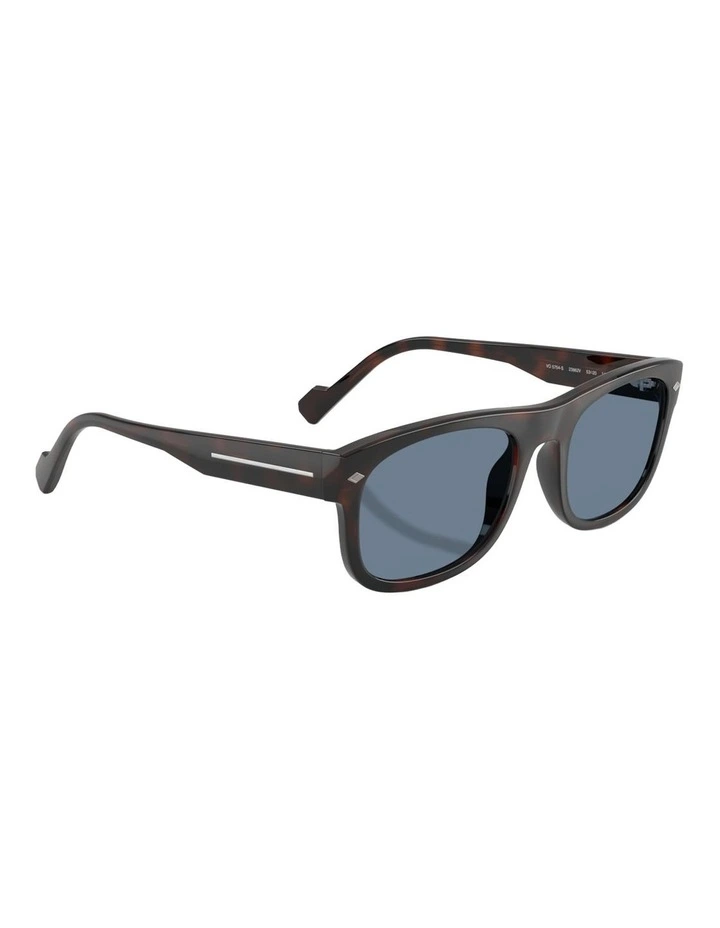 Vogue Eyewear Propionate Polarised Sunglasses in Brown image 4