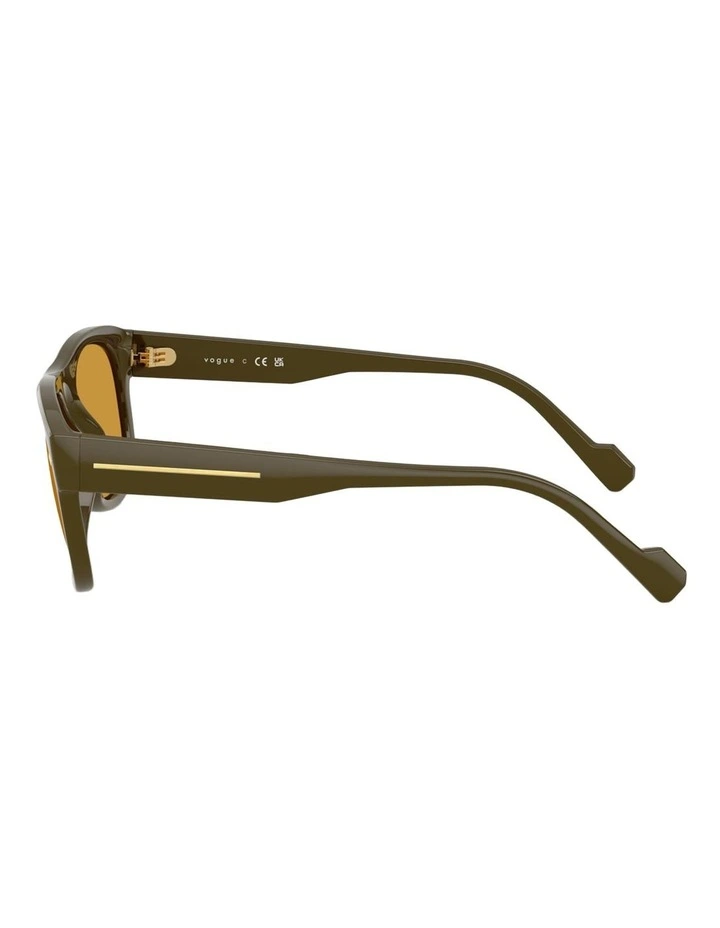 Vogue Eyewear  Propionate Sunglasses in Green image 3