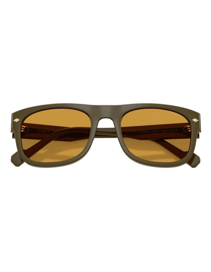 Vogue Eyewear  Propionate Sunglasses in Green image 4