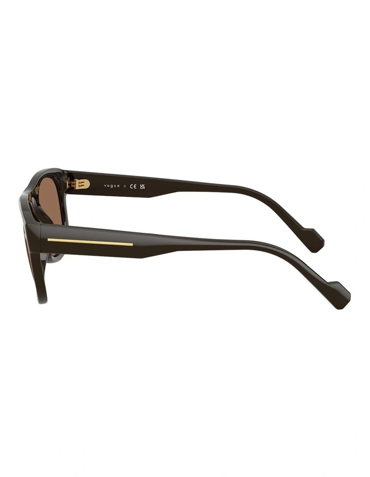 Vogue Eyewear Propionate Sunglasses in Brown image 3