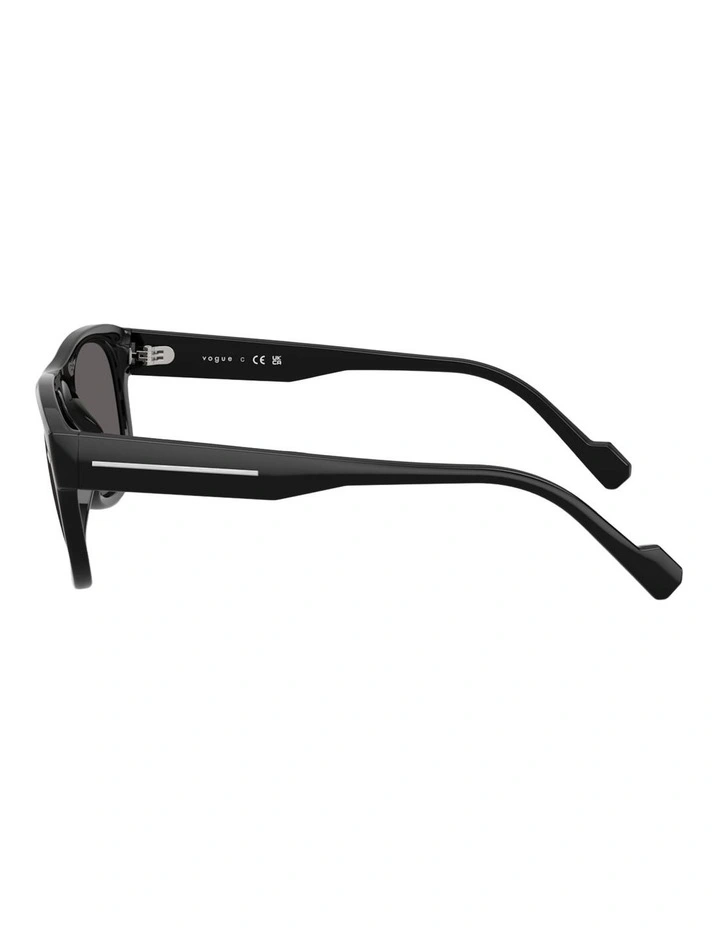 Vogue Eyewear Propionate Sunglasses in Black image 3