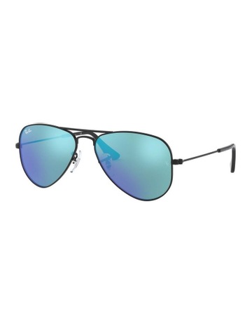 Ray-Ban Aviator Black RJ9506S Kids Sunglasses | MYER