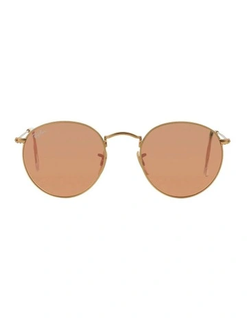 Round Gold RB3447 Sunglasses