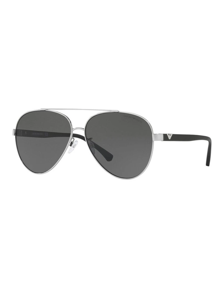 EA2046D Silver Sunglasses image 2