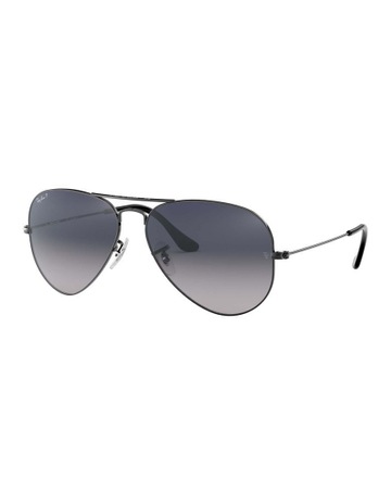 Ray-Ban Aviator Mirror Silver RB3025 Polarised Sunglasses | MYER