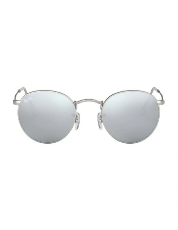Round Silver RB3447 Sunglasses
