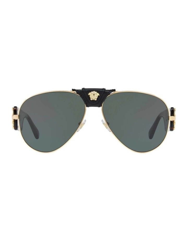 VE2150Q Gold Sunglasses image 3