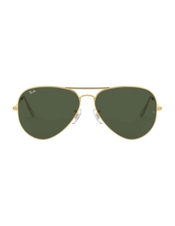 Aviator Gold RB3026 Sunglasses