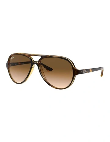 Cats 5000 Brown RB4125 Sunglasses