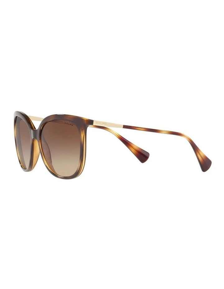 Ralph Lauren Plastic RA5248 Brown Sunglasses image 3